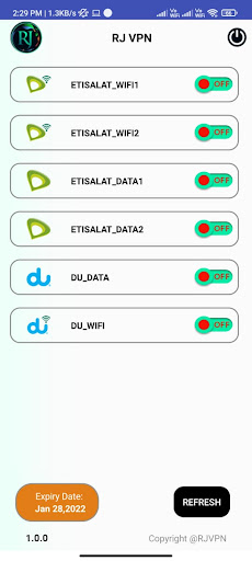 RJ Vpn Screen 2