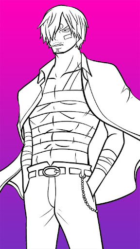 ワンピースアニメの描き方 screenshot