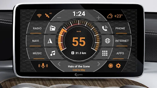 Sleek Car Stereo Interface Project Files