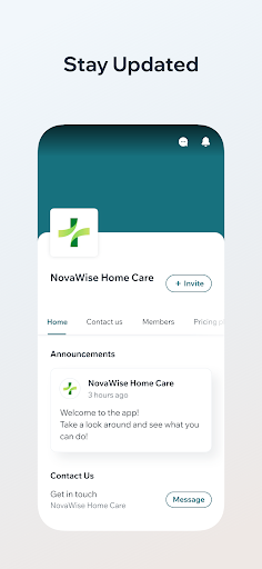 NovaWise Home Care Screen 2