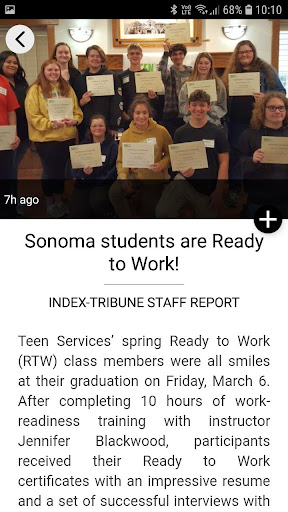 Sonoma Index-Tribune Screen 3