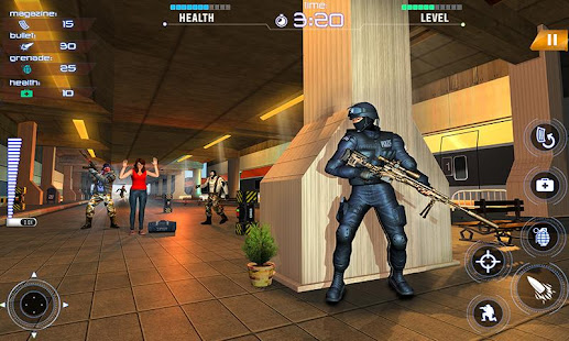 FPS Commando Train Gun Shooter 3.0.10 APK screenshots 4
