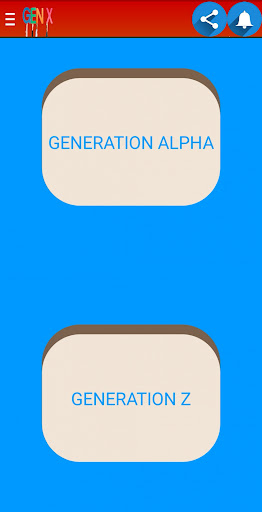 gen x : types of generations Screen 3