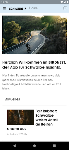 Android application BIRDNEST screenshort