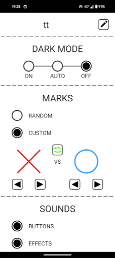 OX - tic tac toe game Screen 3