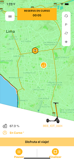 BEE Perú. Transporte eléctrico