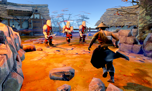 Android application Samurai Sword Fighting Ninja screenshort