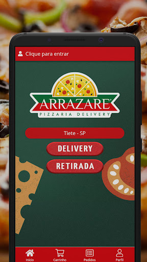 Android application Arrazare Pizzaria screenshort