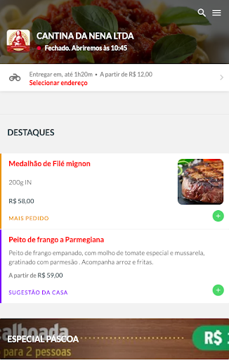 CANTINA DA NENA LTDA Screen 3