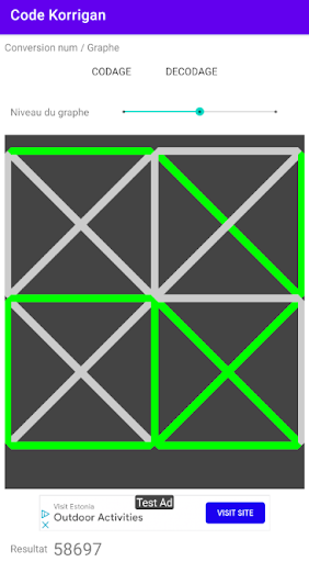 Android application Code Korrigan screenshort