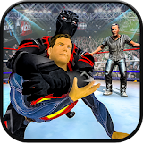 Superhero Wrestling Revolution Fighting Arena War icon