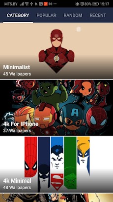 SuperHeroes Wallpapers 4K HD! Best Hero appのおすすめ画像2