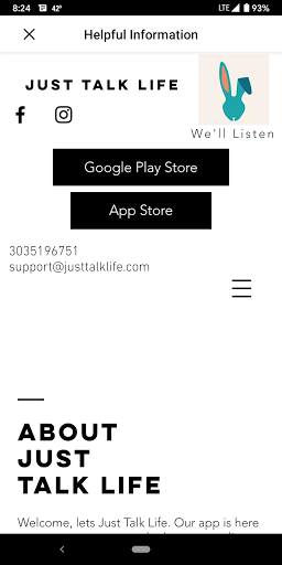 Just Talk Life Screen 3