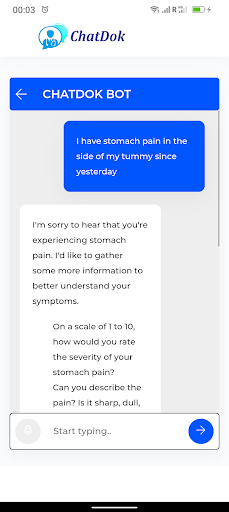 Chatdok: Chat with Doctor & AI Screen 2
