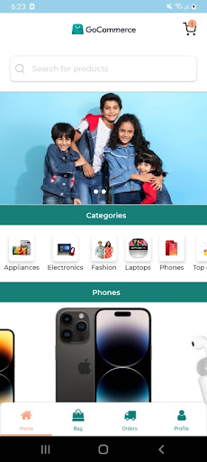 GoCommerce Shopify Screen 2