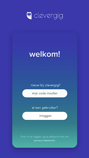 Android application clevergig screenshort