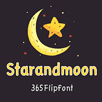 365Starandmoon™ Latin Flipfont