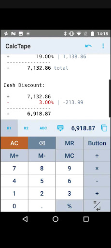Calculadora golden Screen 3