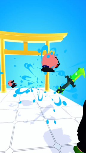 Download Sword Play! Ninja Slice Runner 3D 2.7 screenshots 1