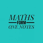 Cover Image of Download Mathematics: form one notes  APK