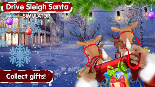 Drive Sleigh Santa Simulator Screen 2