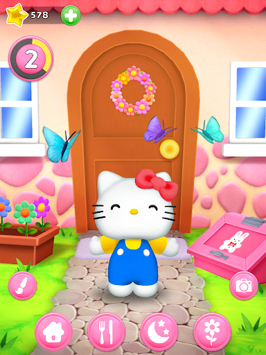 Talking Hello Kitty - Virtual pet game for kids apkpoly screenshots 7