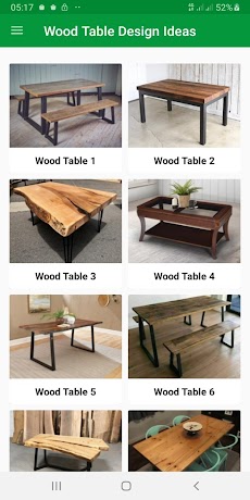 Wood Table Design Ideasのおすすめ画像1