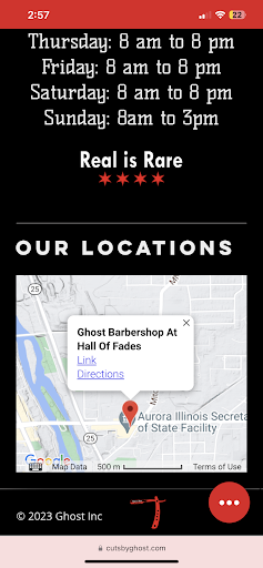 Android application Ghost Inc screenshort