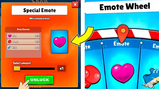 Emote Stumble Guys World