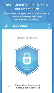 Kamera Sperre Kostenlos - Anti spyware & malware Screenshot