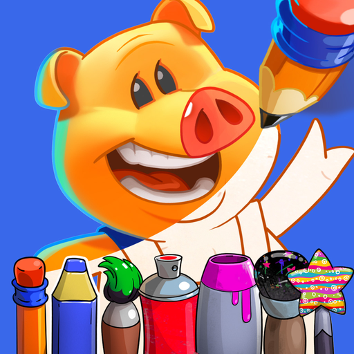 Piggly: Painting & Colouring for beginners