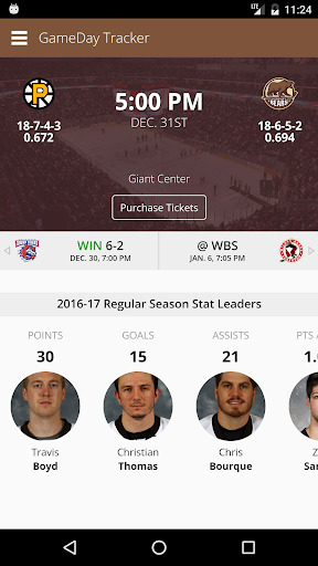 Hershey Bears Screen 2