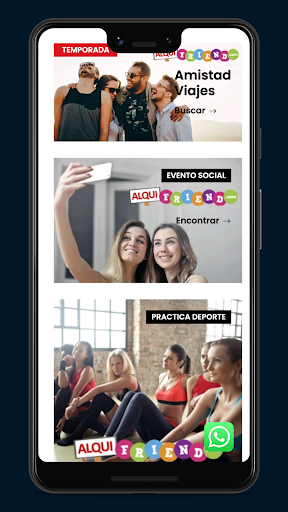 AlquiFriend | Alquiler amig@s Screen 2