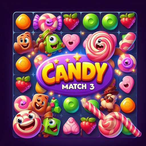 Candy Match 3 دانلود در ویندوز