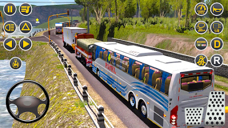 Modern Bus Public Transport 3D