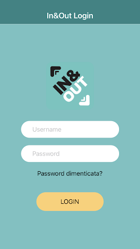 Android application In&Out screenshort