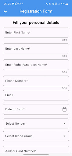 DSYWMP Player Registration
