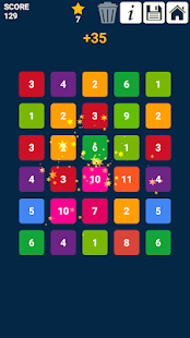 Swap n Merge Numbers: Match 3 Block Puzzle