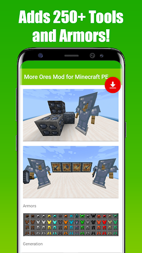 More Ores Mod for Minecraft PE Screen 3