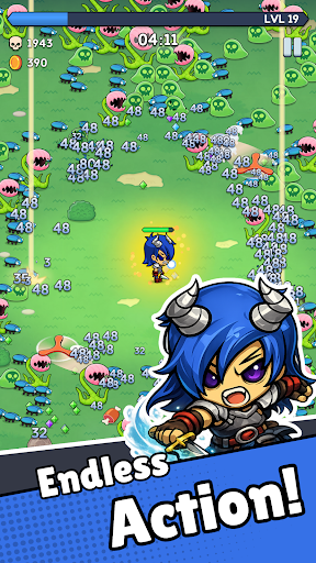 NO ESCAPE: Survivor Roguelite Mod APK screenshot 1 - Android mod game interface