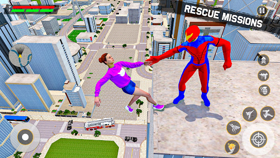 Miami Spider Rope Hero Games  Screenshots 13