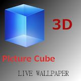 3D Picture Cube Wallpaper Demo icon