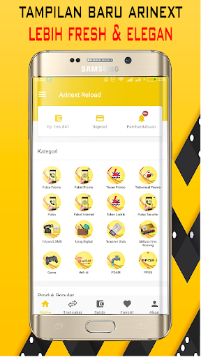 Agen Pulsa Termurah Arinext Screen 2