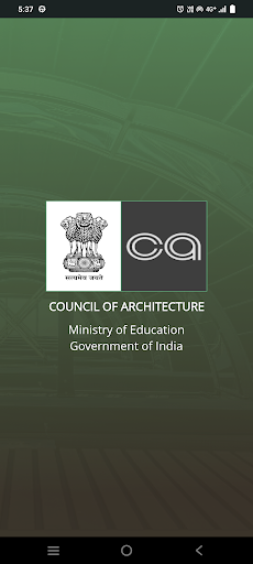 Android application CoA: Council of Architecture screenshort