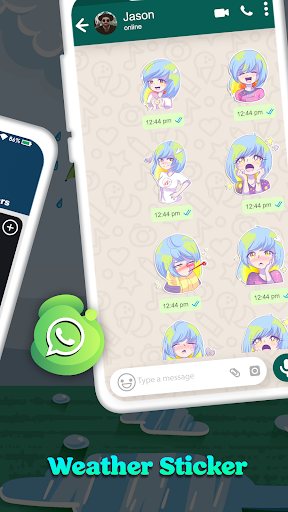 Animated Weather Stickers