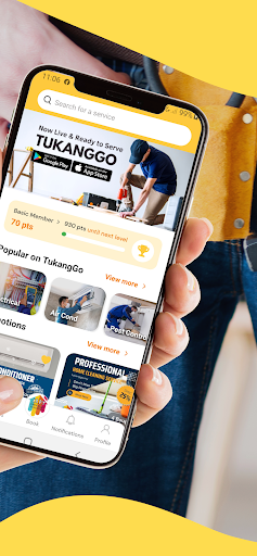 TUKANGGO Home Services Screen 2