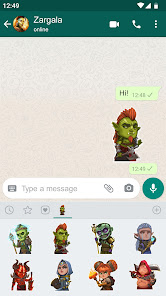 Captura de Pantalla 2 Pack de Stickers - WhatsApp -  android