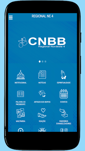 Android application CNBB Regional Nordeste 4 screenshort