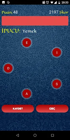KelimeTahmin - Zamana karşı Ke - Screenshot 2