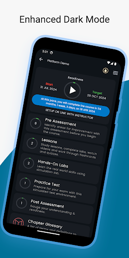 Screenshot of uCertify LEARN+